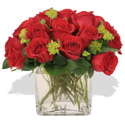  Giresun hediye sevgilime hediye çiçek  10 adet kirmizi gül ve cam yada mika vazo