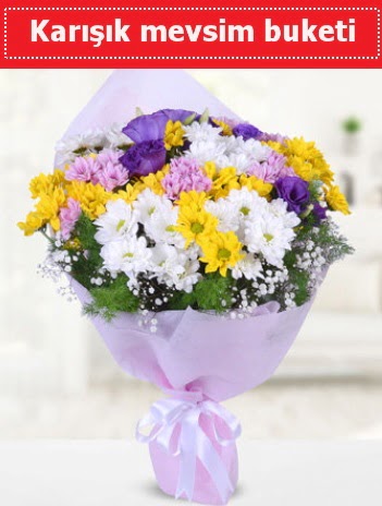 Karışık Kır Çiçeği Buketi  Giresun internetten çiçek siparişi 