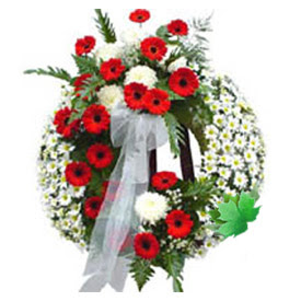 Cenaze çelengi cenaze çiçek modeli  Giresun çiçek satışı 