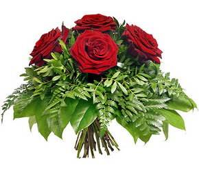  Giresun internetten çiçek satışı  5 adet kırmızı gülden buket