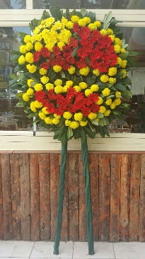 Cenaze çelengi çiçek modeli  Giresun internetten çiçek satışı 